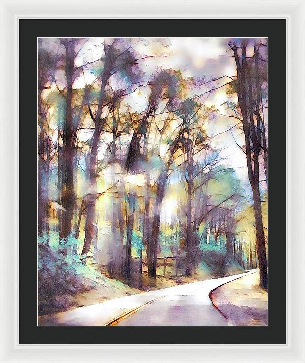 Road-Trip Dreams - Framed Print