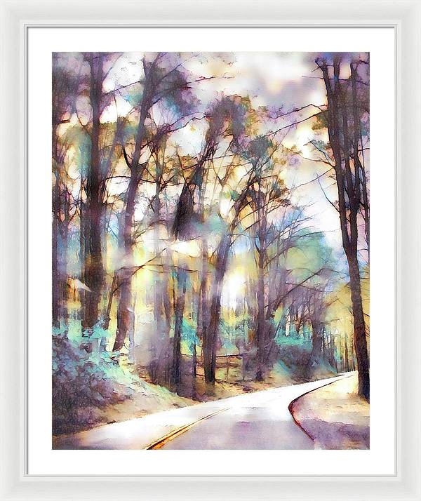 Road-Trip Dreams - Framed Print