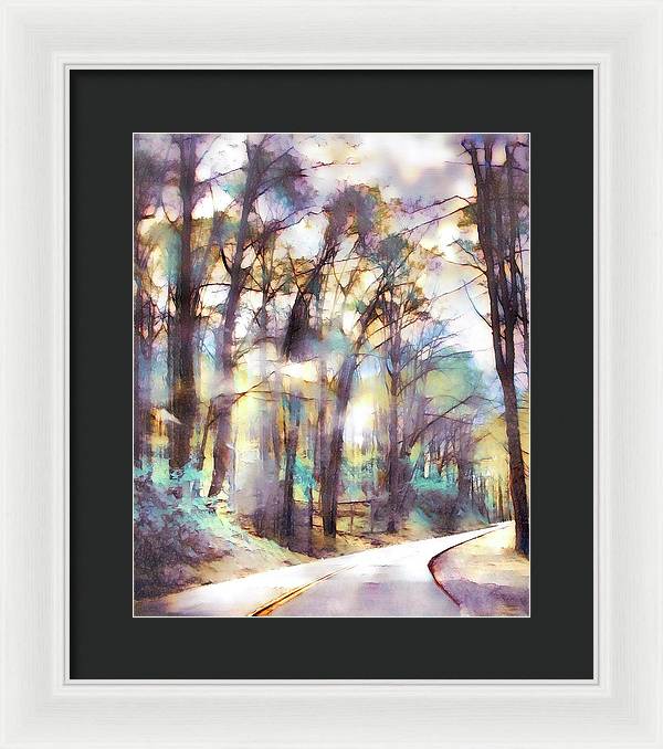 Road-Trip Dreams - Framed Print