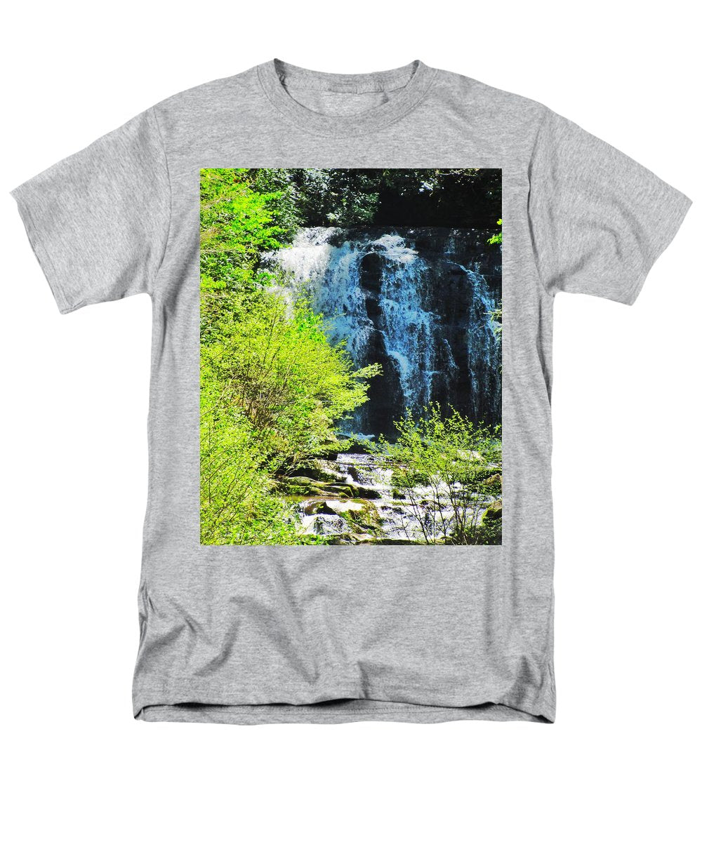 Roaring Fork Waterfall - Men's T-Shirt  (Regular Fit)