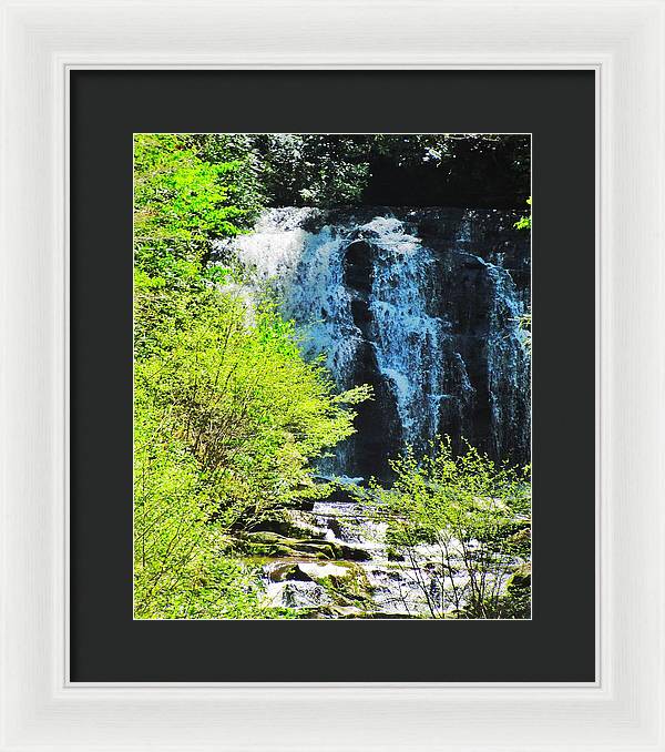 Roaring Fork Waterfall - Framed Print