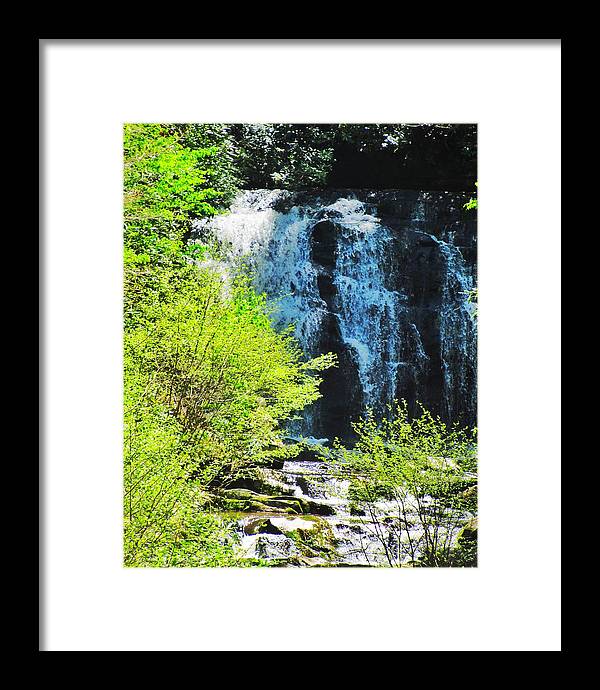 Roaring Fork Waterfall - Framed Print