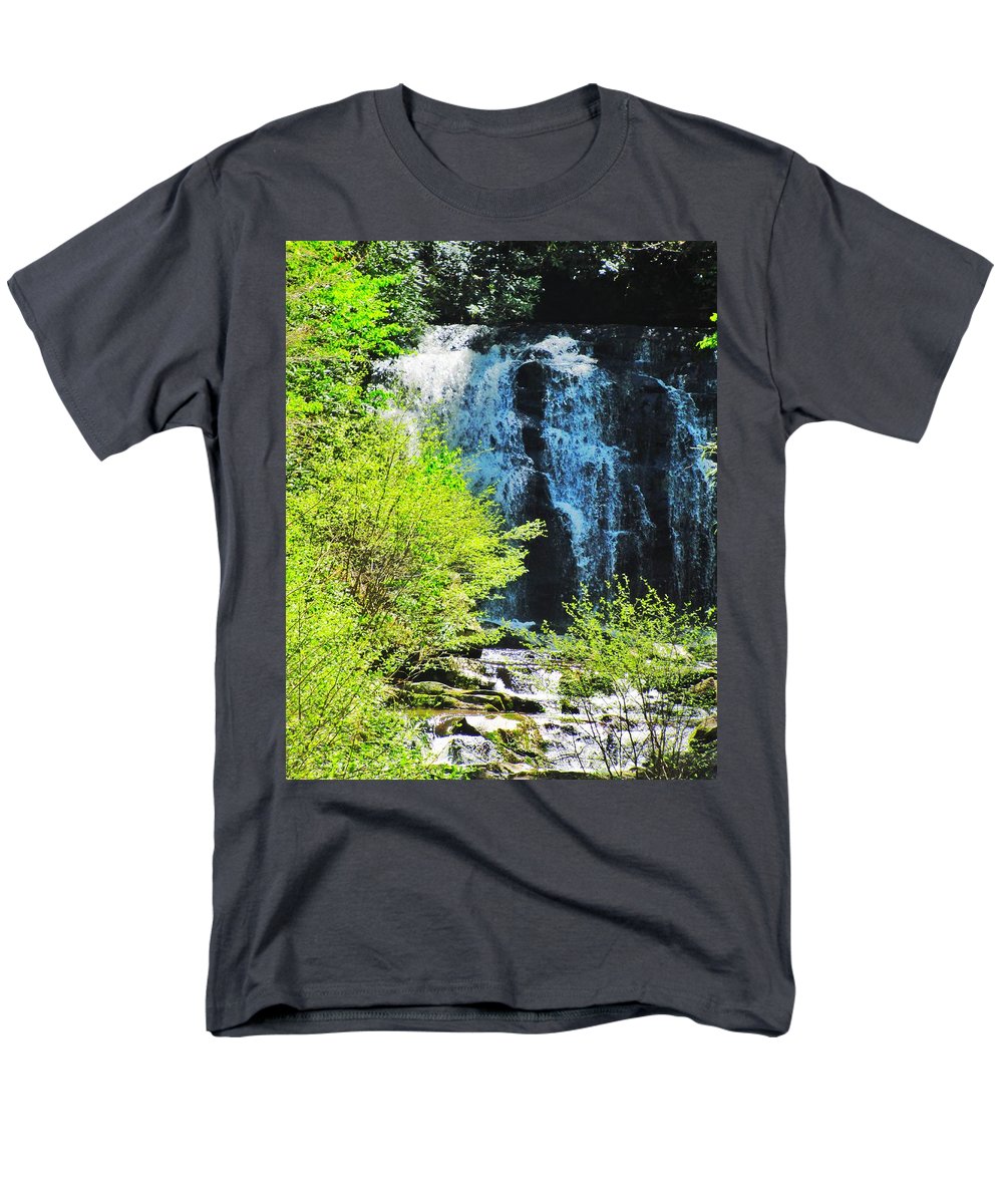 Roaring Fork Waterfall - Men's T-Shirt  (Regular Fit)