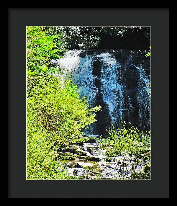 Roaring Fork Waterfall - Framed Print