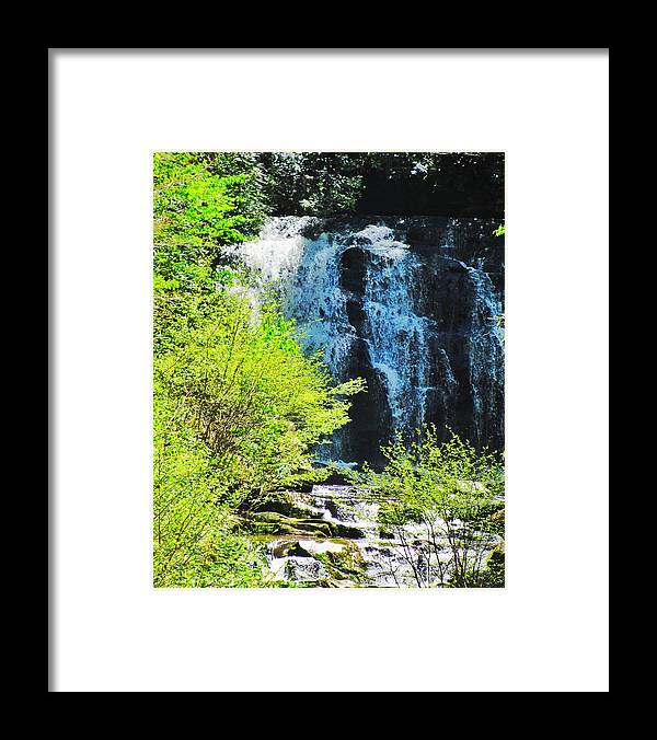 Roaring Fork Waterfall - Framed Print