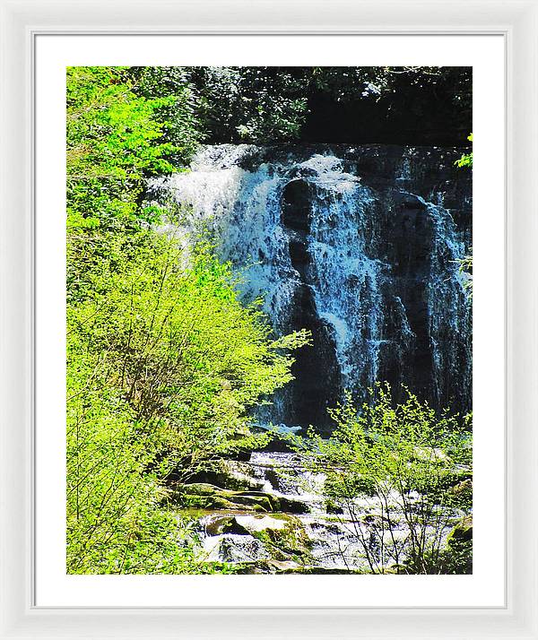 Roaring Fork Waterfall - Framed Print