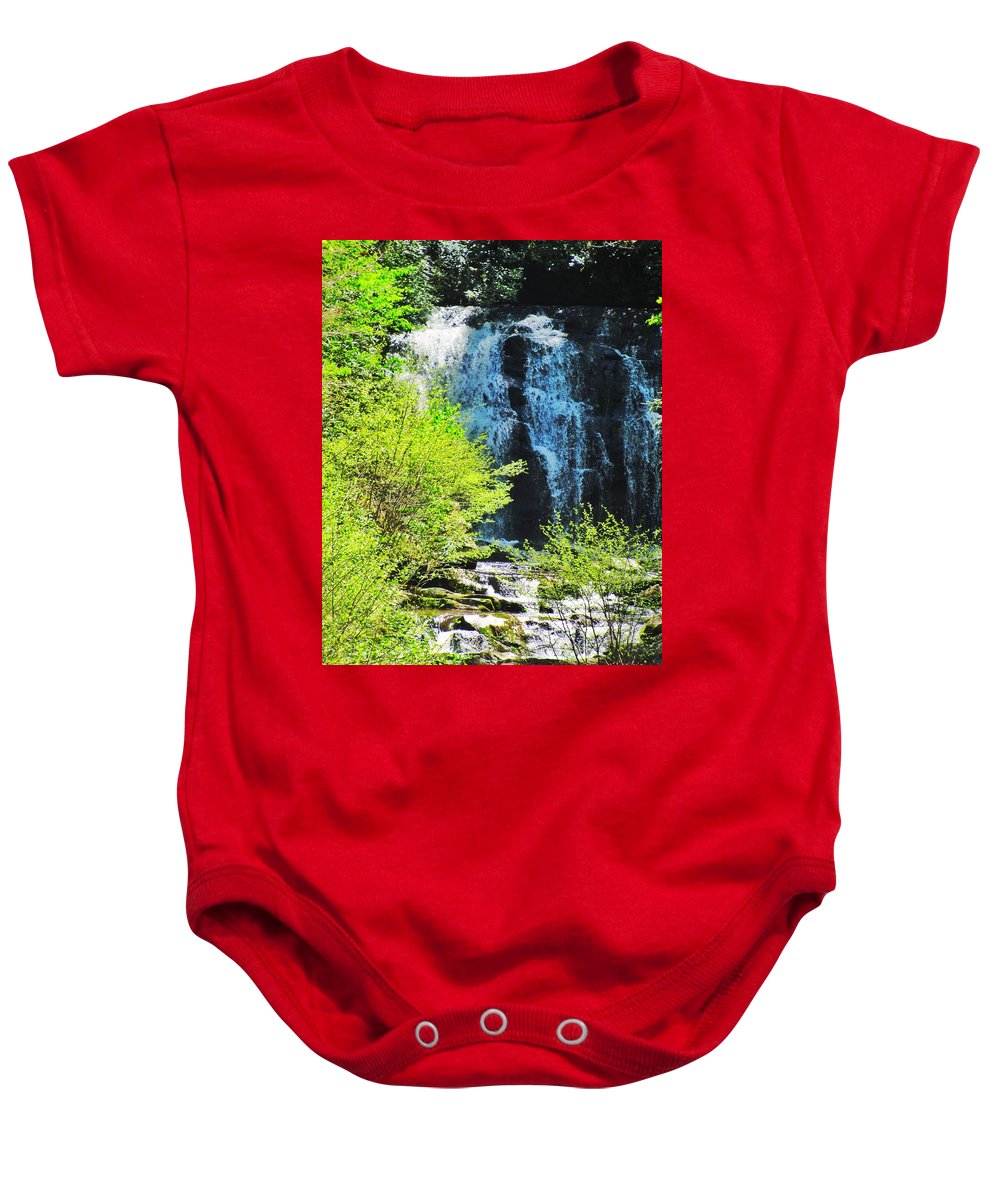 Roaring Fork Waterfall - Baby Onesie