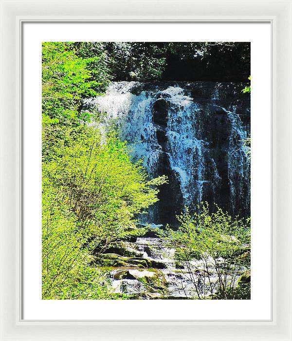 Roaring Fork Waterfall - Framed Print