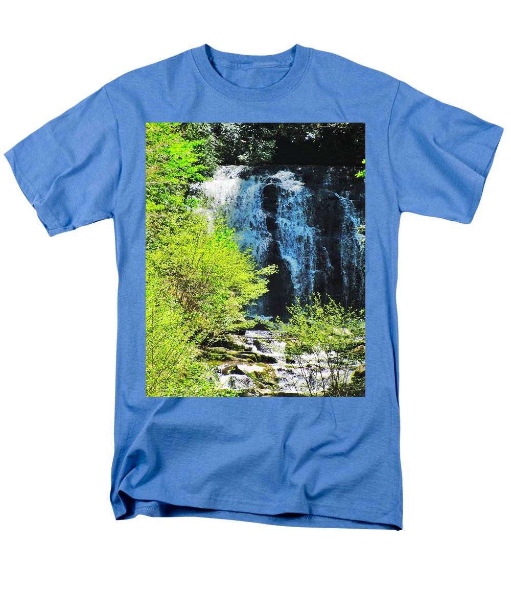 Roaring Fork Waterfall - Men's T-Shirt  (Regular Fit)