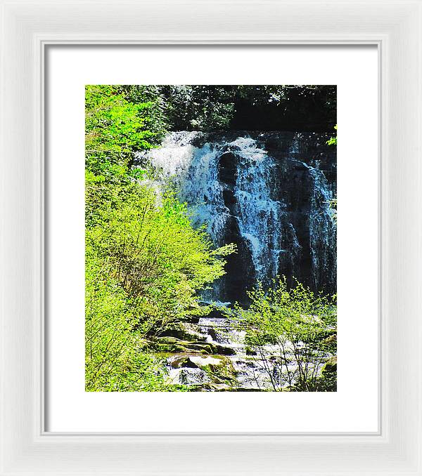 Roaring Fork Waterfall - Framed Print