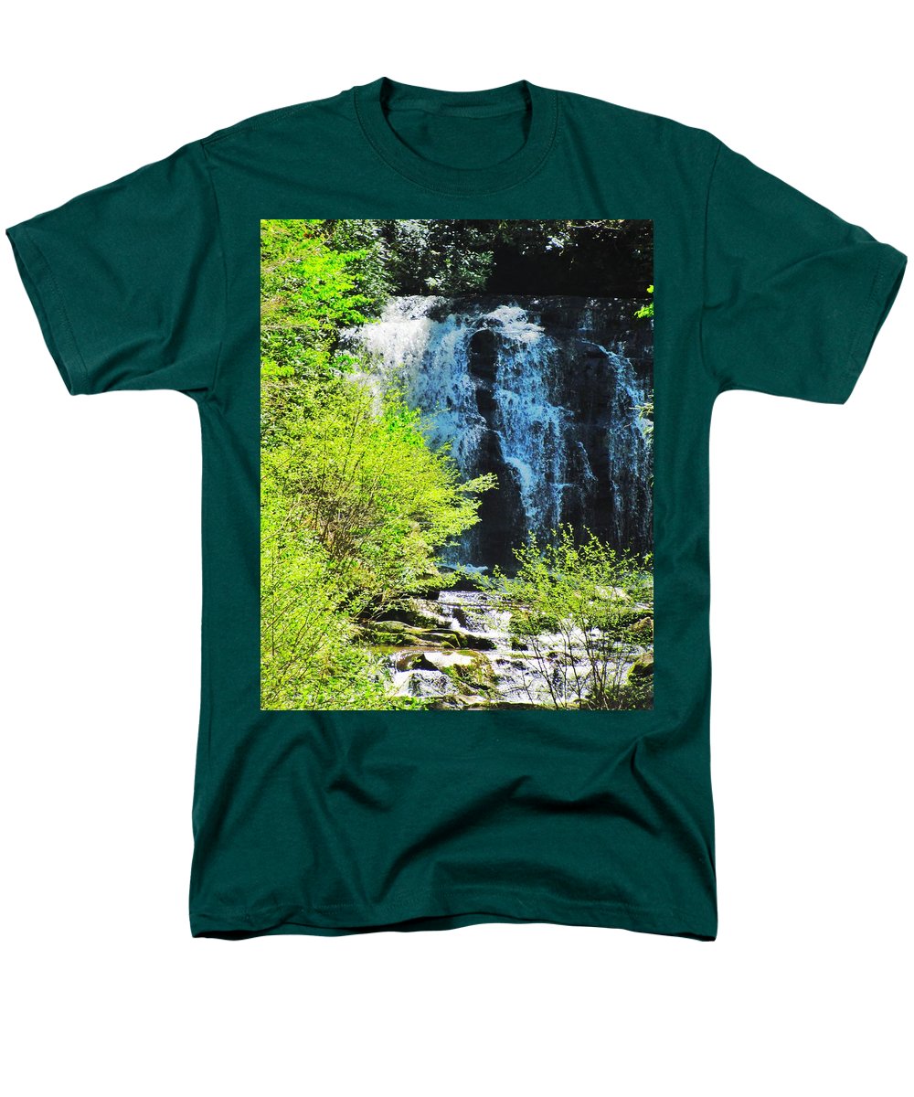 Roaring Fork Waterfall - Men's T-Shirt  (Regular Fit)