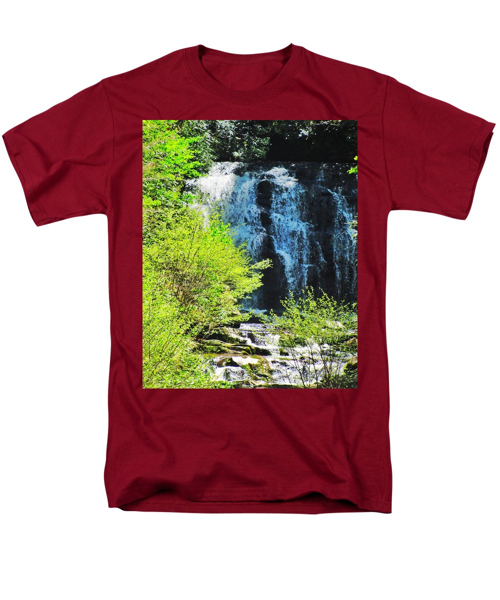 Roaring Fork Waterfall - Men's T-Shirt  (Regular Fit)