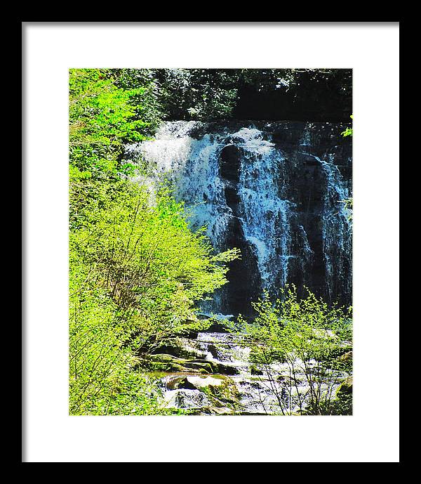 Roaring Fork Waterfall - Framed Print