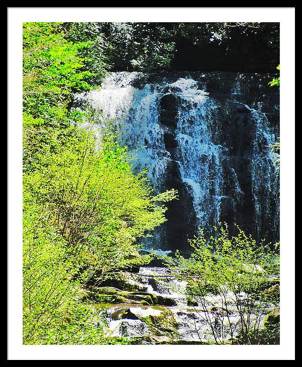 Roaring Fork Waterfall - Framed Print