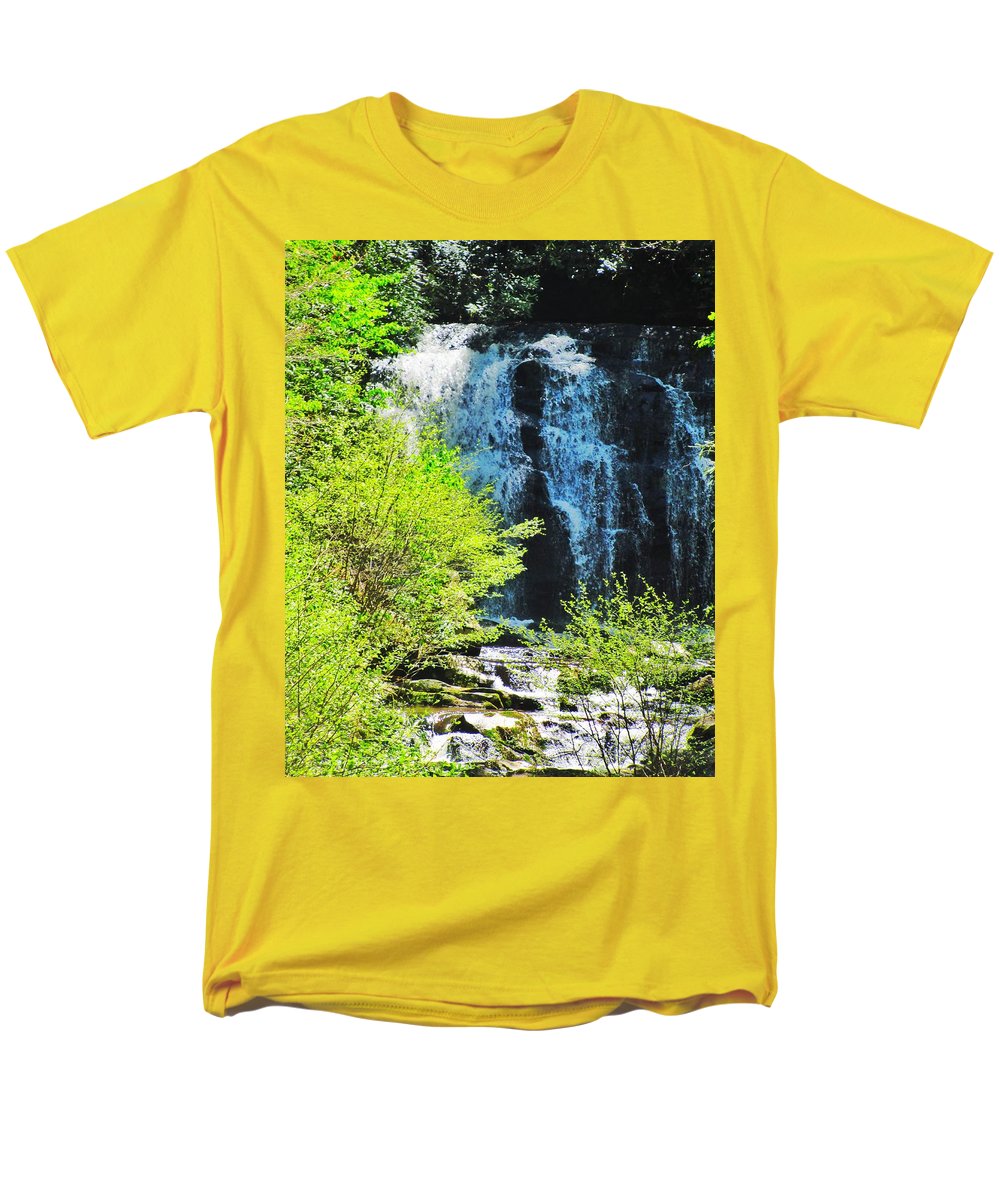 Roaring Fork Waterfall - Men's T-Shirt  (Regular Fit)