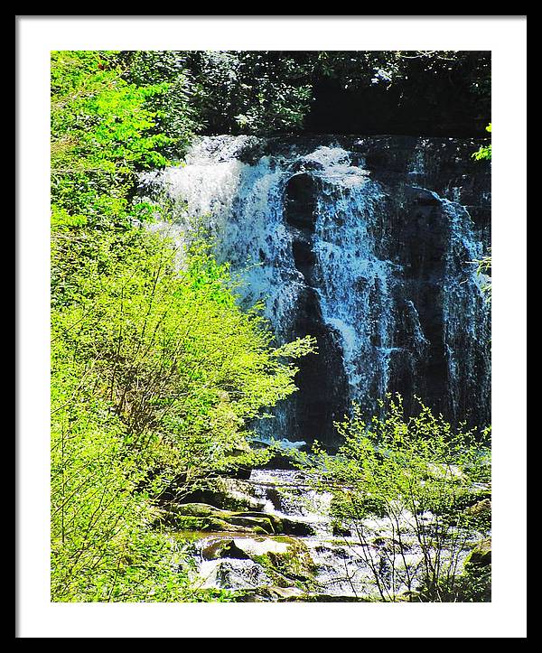 Roaring Fork Waterfall - Framed Print