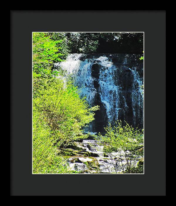 Roaring Fork Waterfall - Framed Print