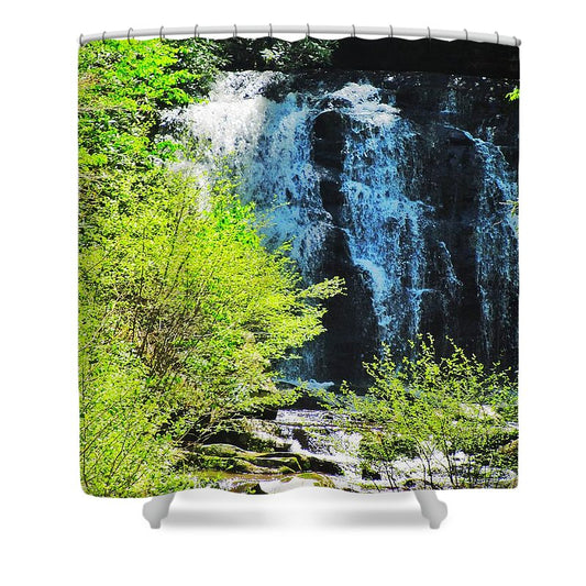 Roaring Fork Waterfall - Shower Curtain