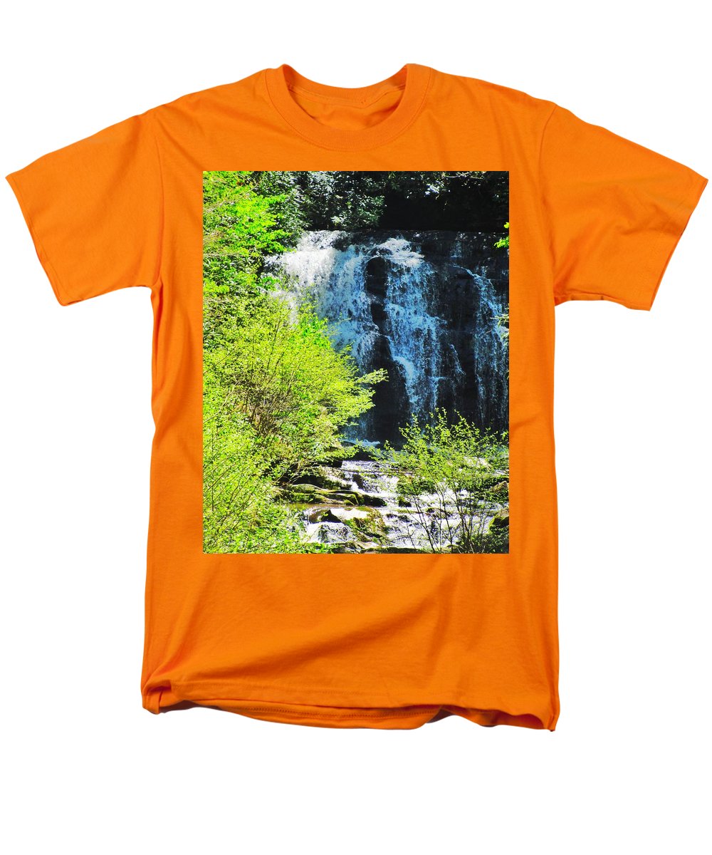 Roaring Fork Waterfall - Men's T-Shirt  (Regular Fit)