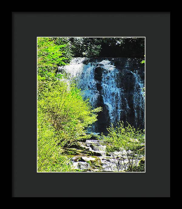 Roaring Fork Waterfall - Framed Print