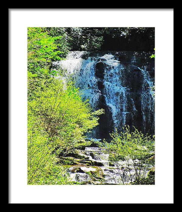 Roaring Fork Waterfall - Framed Print