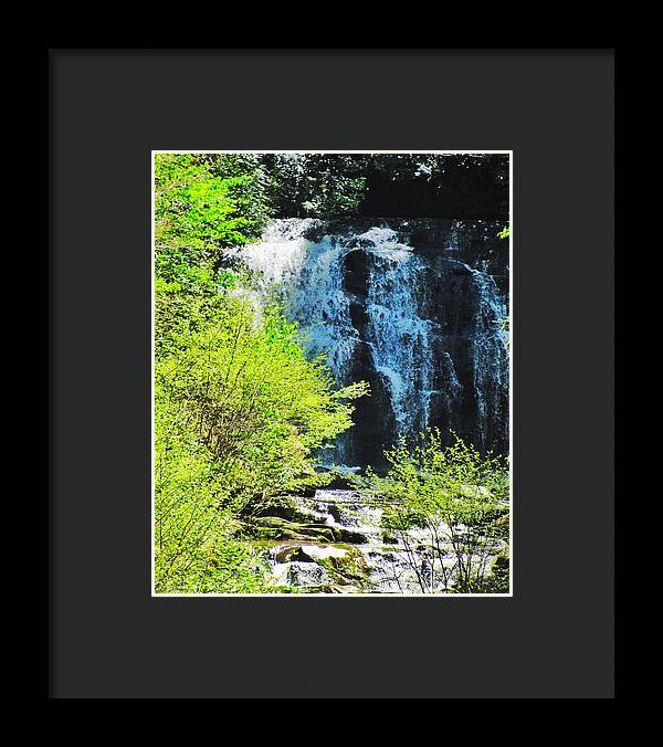 Roaring Fork Waterfall - Framed Print