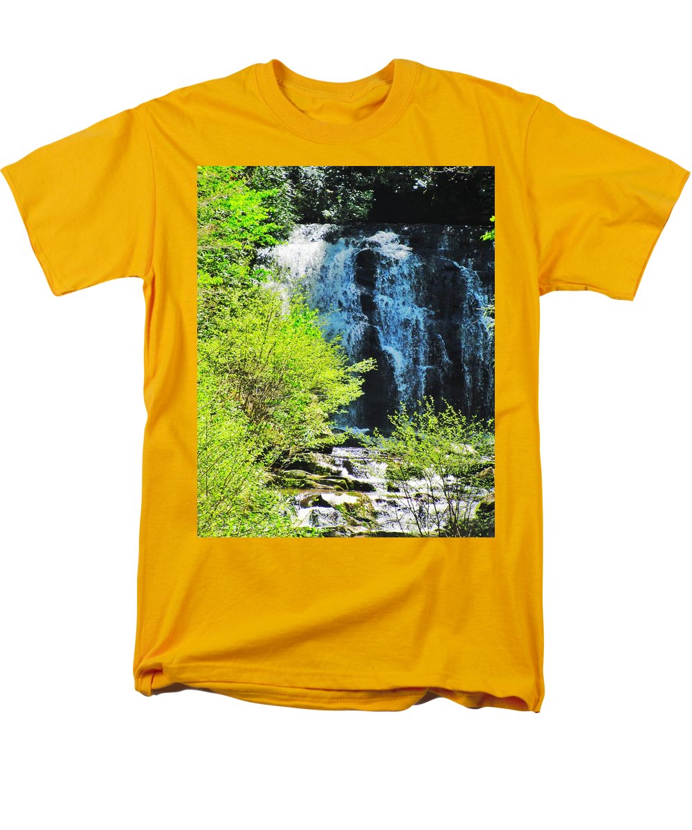 Roaring Fork Waterfall - Men's T-Shirt  (Regular Fit)