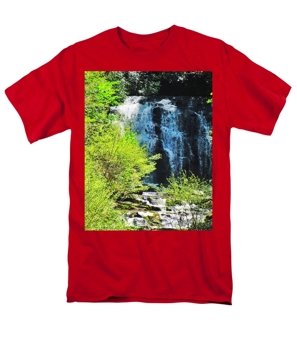 Roaring Fork Waterfall - Men's T-Shirt  (Regular Fit)