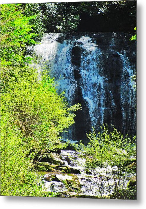 Roaring Fork Waterfall - Metal Print