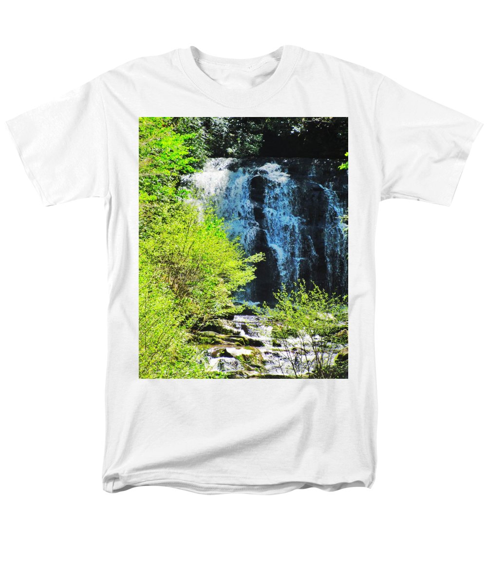 Roaring Fork Waterfall - Men's T-Shirt  (Regular Fit)