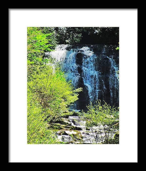 Roaring Fork Waterfall - Framed Print