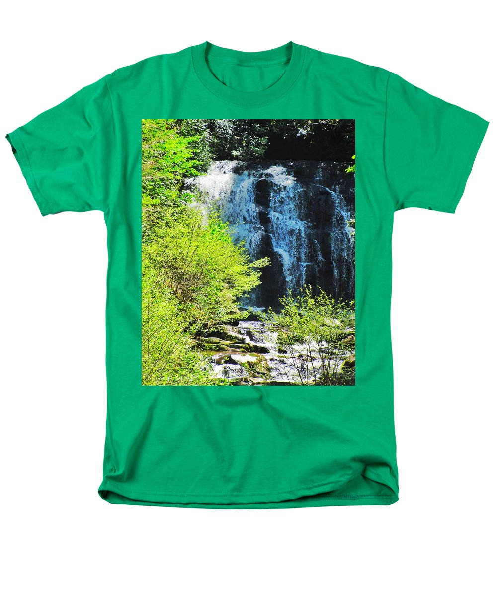 Roaring Fork Waterfall - Men's T-Shirt  (Regular Fit)