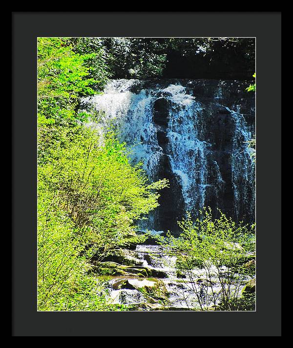 Roaring Fork Waterfall - Framed Print