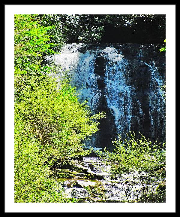 Roaring Fork Waterfall - Framed Print