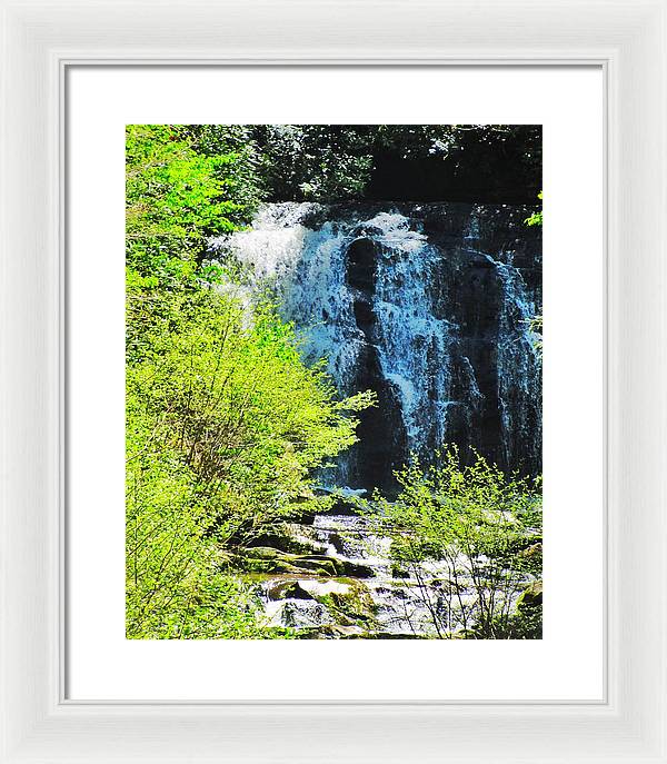 Roaring Fork Waterfall - Framed Print