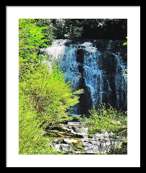 Roaring Fork Waterfall - Framed Print