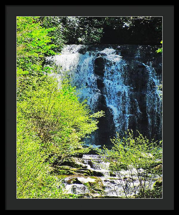 Roaring Fork Waterfall - Framed Print