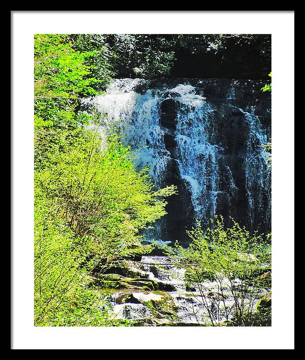 Roaring Fork Waterfall - Framed Print