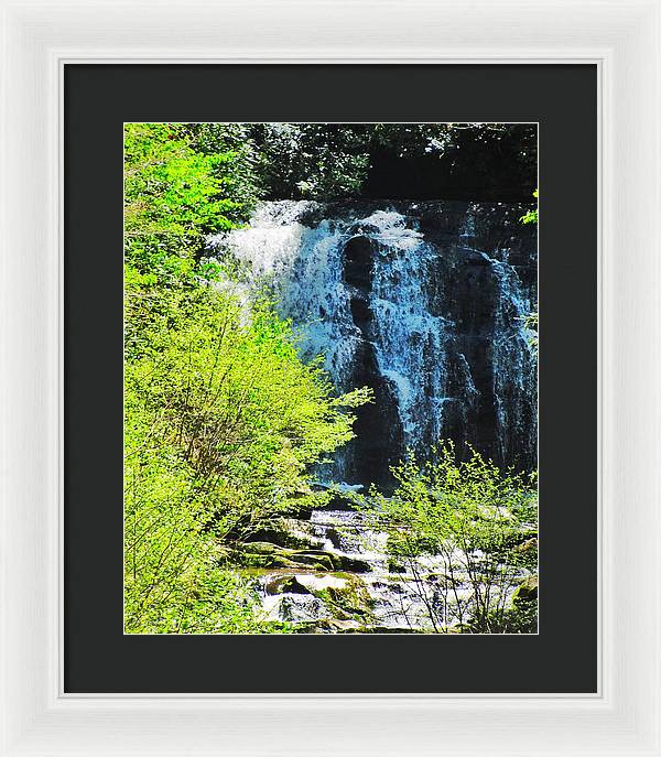 Roaring Fork Waterfall - Framed Print