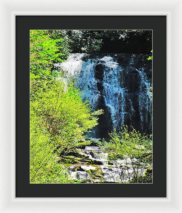 Roaring Fork Waterfall - Framed Print