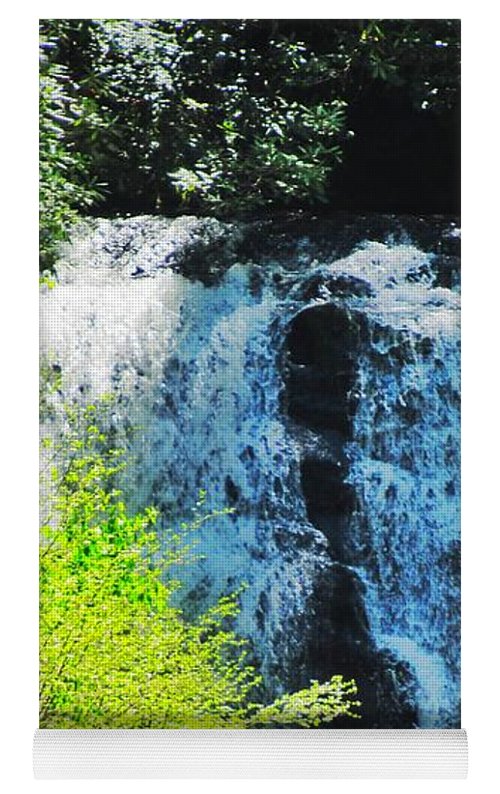 Roaring Fork Waterfall - Yoga Mat