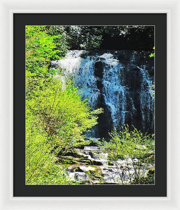 Roaring Fork Waterfall - Framed Print