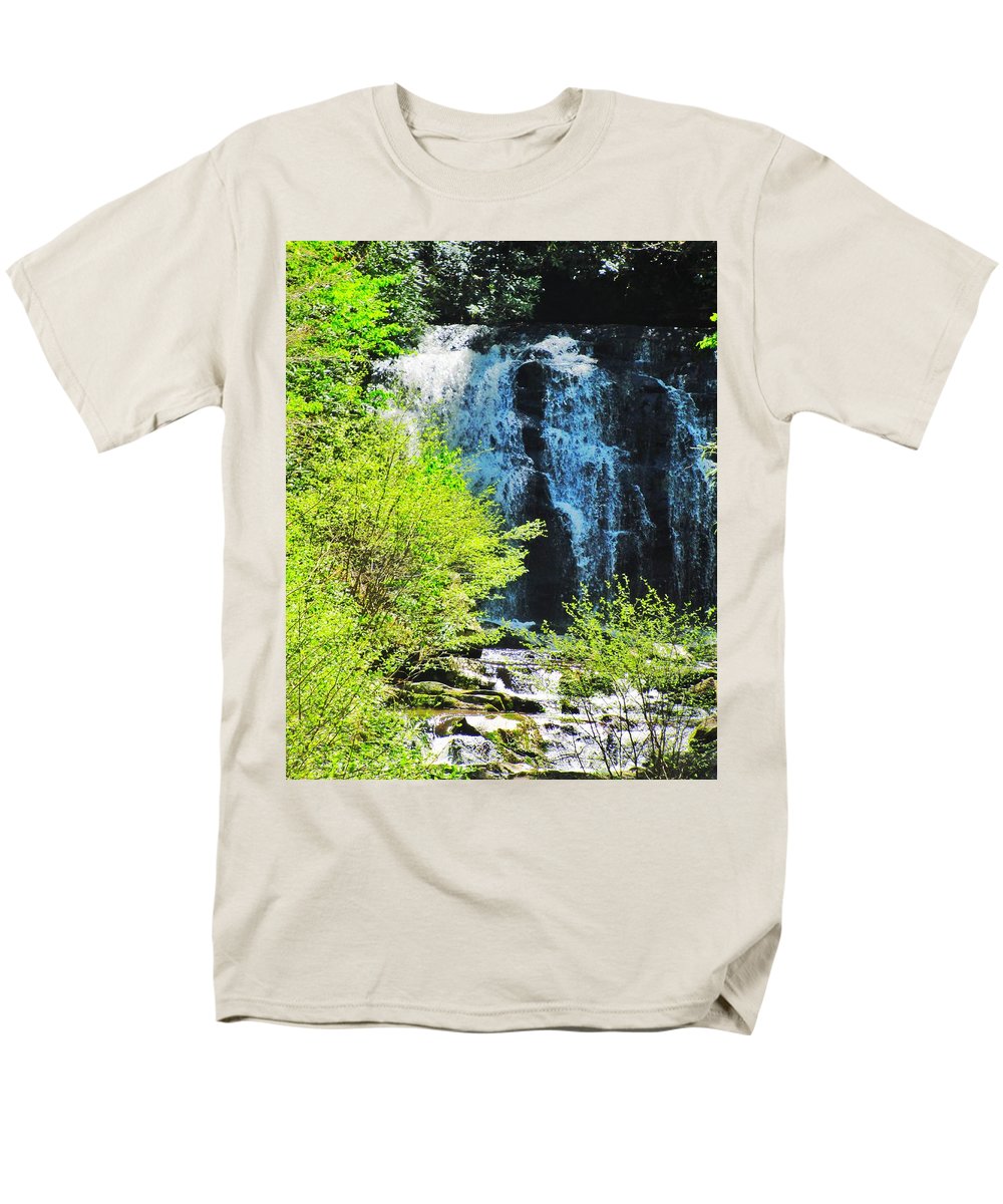 Roaring Fork Waterfall - Men's T-Shirt  (Regular Fit)