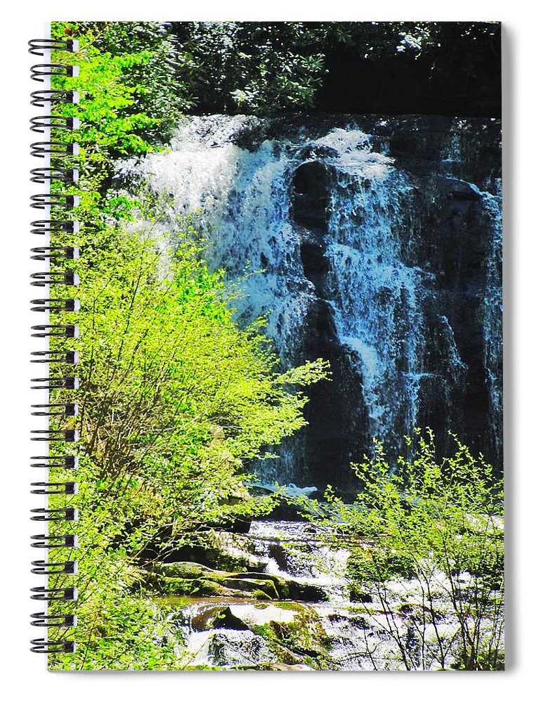 Roaring Fork Waterfall - Spiral Notebook