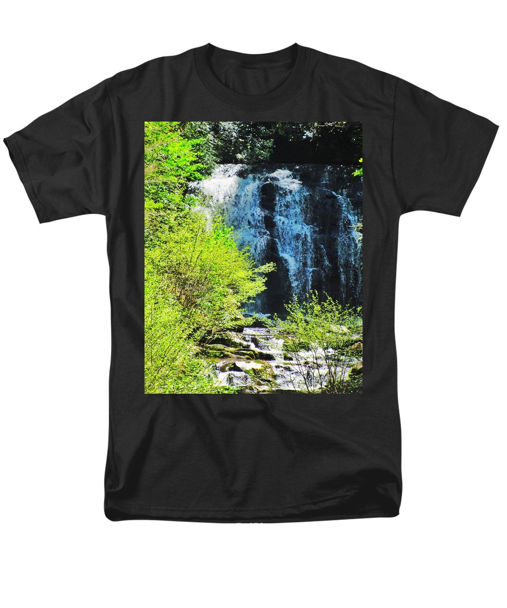 Roaring Fork Waterfall - Men's T-Shirt  (Regular Fit)