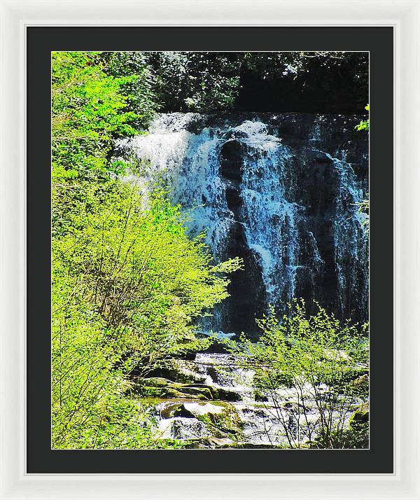 Roaring Fork Waterfall - Framed Print