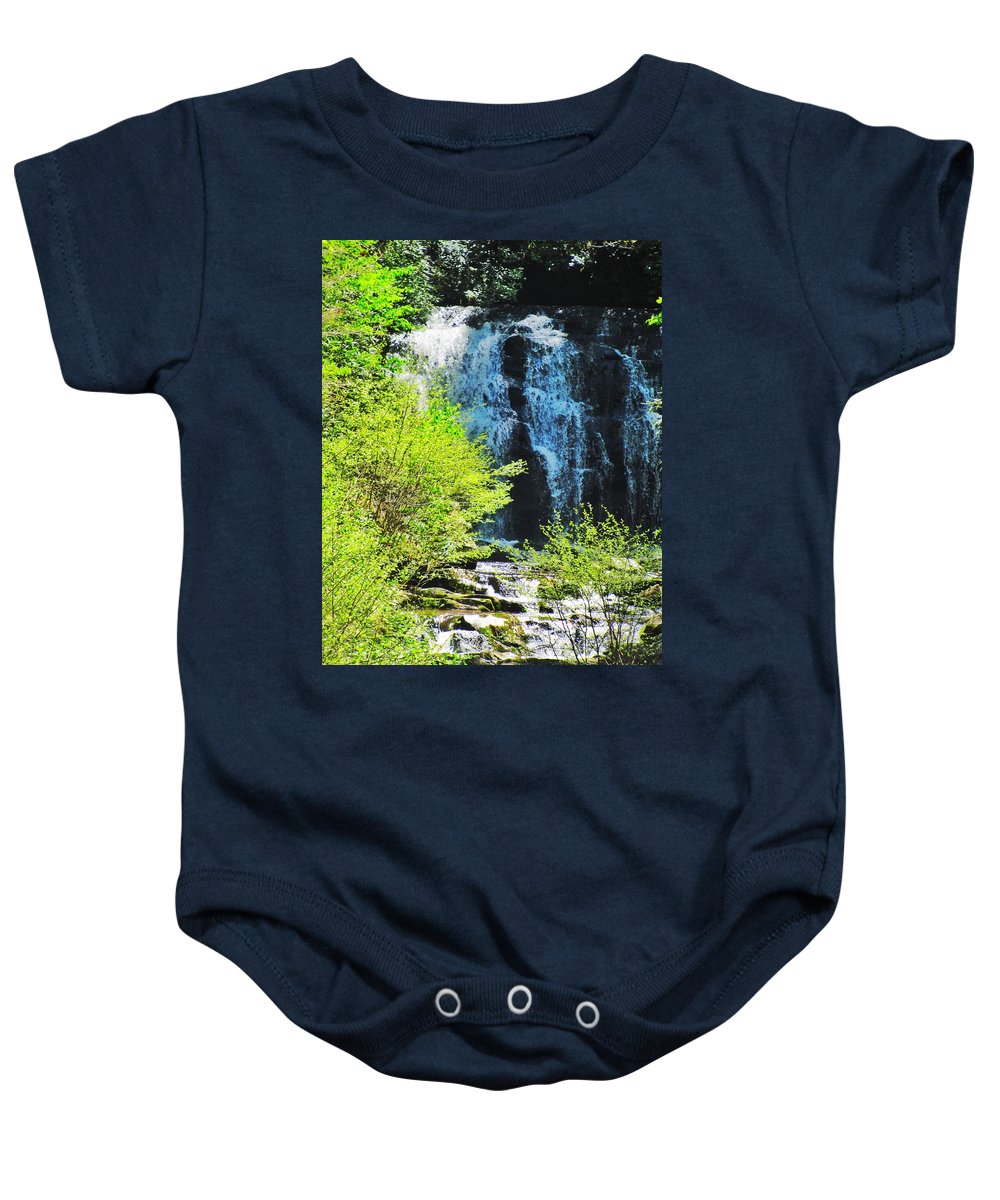 Roaring Fork Waterfall - Baby Onesie