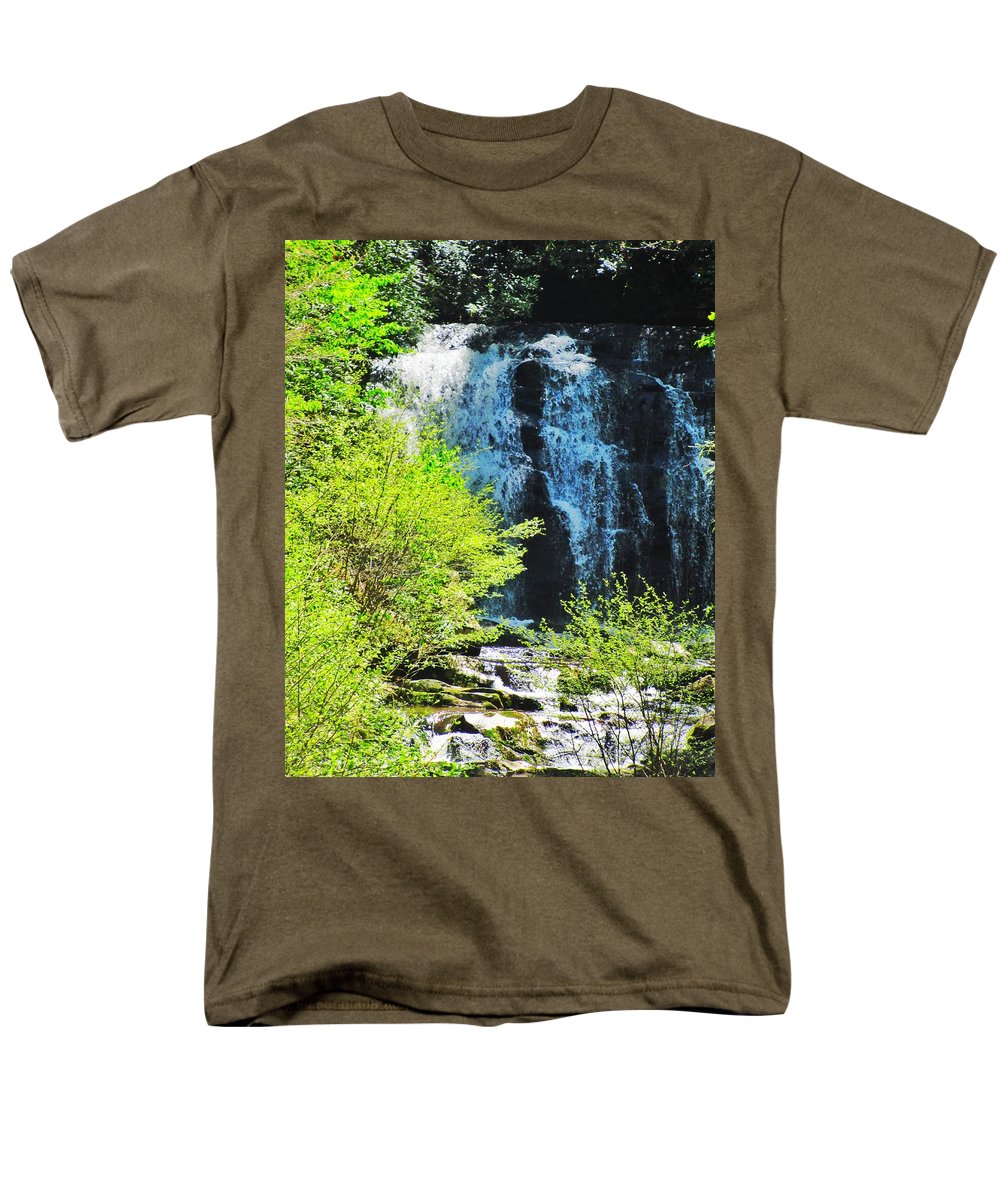 Roaring Fork Waterfall - Men's T-Shirt  (Regular Fit)