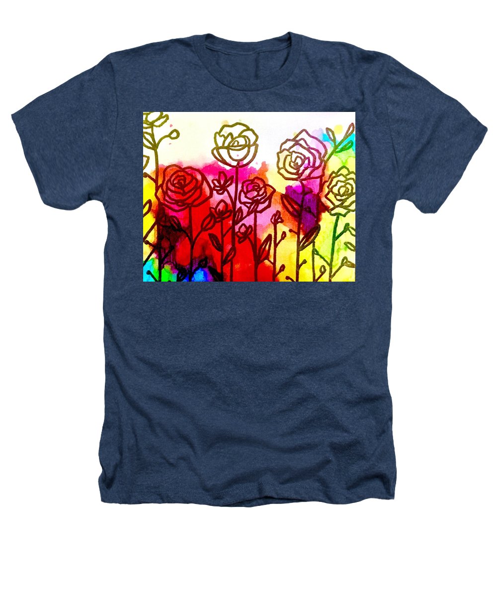 Rose Garden  - Heathers T-Shirt