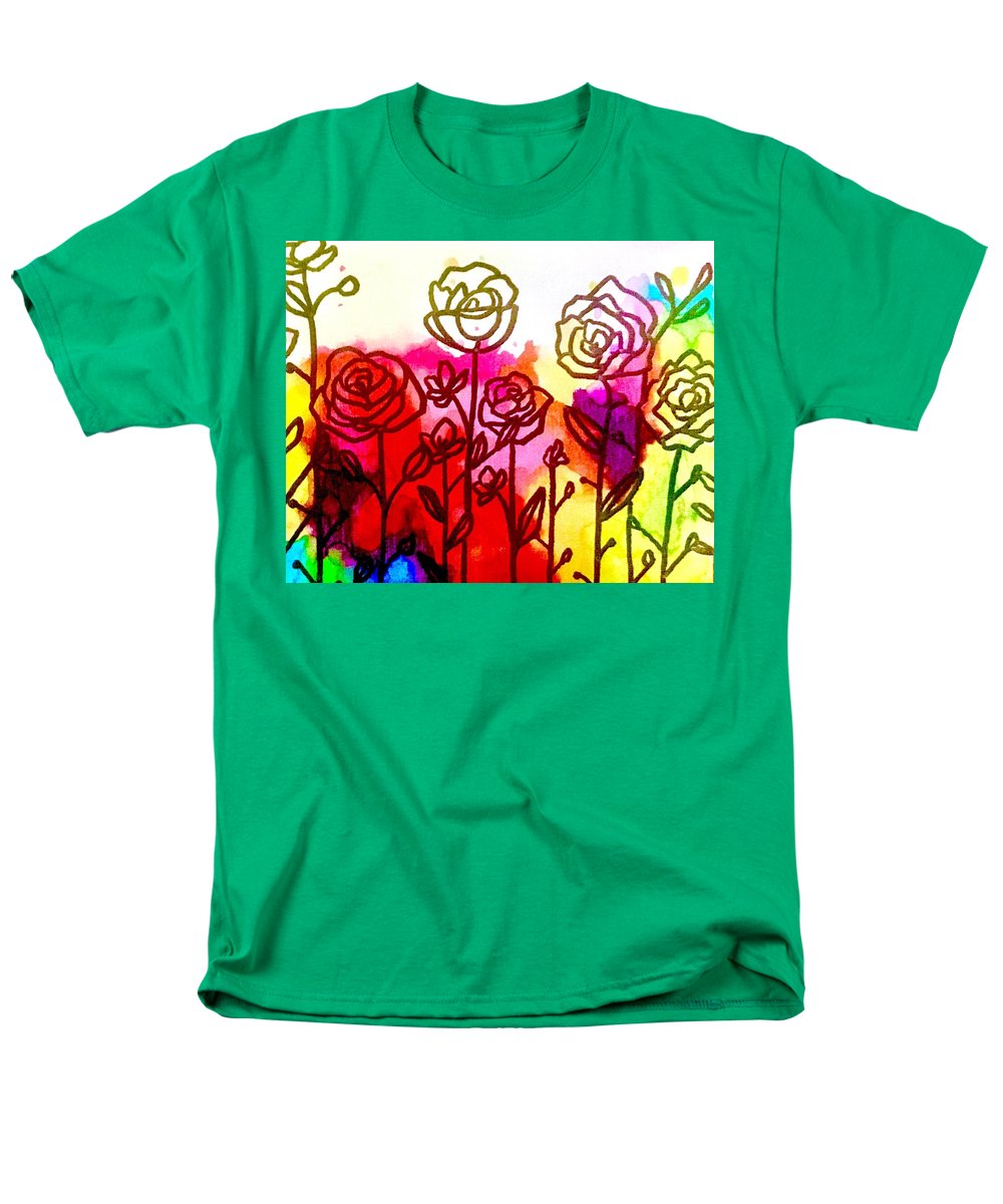 Rose Garden  - Men's T-Shirt  (Regular Fit)